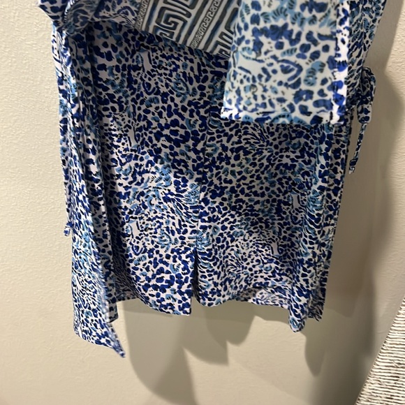 EUC Lilly Pulitzer Blanca Stretch Romper Size 8 - Picture 2 of 5